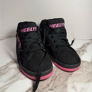 Heelys Black and Pink Roller Shoes